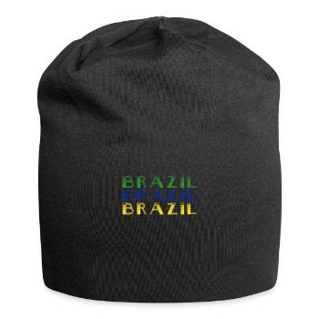 Brasilien Brazil shirt Brasilianer Rio de Janeirao - Jersey-Beanie - Schwarz - Vorne