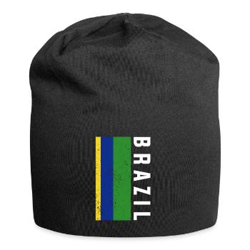 Brasilien Brazil shirt Brasilianer Rio de Janeirao - Jersey-Beanie - Schwarz - Vorne