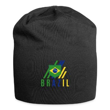 Brasilien Brazil shirt Brasilianer Rio de Janeirao - Jersey-Beanie - Schwarz - Vorne