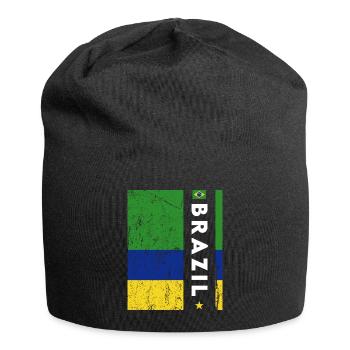Brasilien Brazil shirt Brasilianer Rio de Janeirao - Jersey-Beanie - Schwarz - Vorne