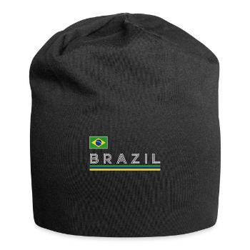 Brasilien Brazil shirt Brasilianer Rio de Janeirao - Jersey-Beanie - Schwarz - Vorne