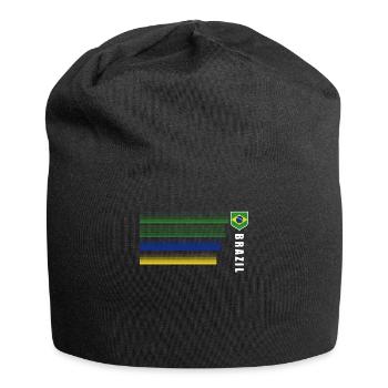 Brasilien Brazil shirt Brasilianer Rio de Janeirao - Jersey-Beanie - Schwarz - Vorne