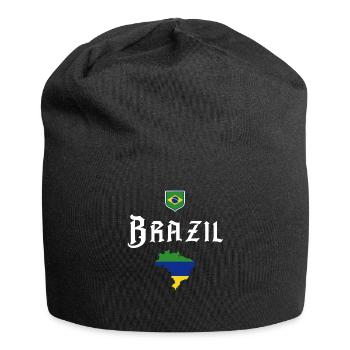 Brasilien Brazil shirt Brasilianer Rio de Janeirao - Jersey-Beanie - Schwarz - Vorne