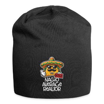 Real Estate Agent Real Estate Agent Gift - Jersey Beanie - black - Front
