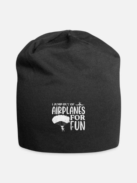 Skydive - Jersey-Beanie - Schwarz