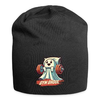 Gym Ghoul for fitness enthusiasts - Jersey Beanie - black - Front
