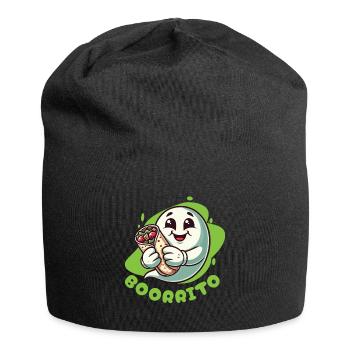 Ghost Boorrito for Burrito Lovers - Jersey Beanie - black - Front