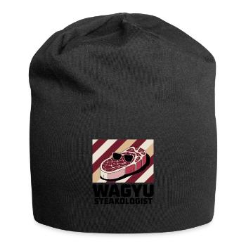 Wagyu Steak - Jersey Beanie - black - Front