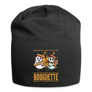 Baguette Ghost Booguette Fun - Jersey Beanie - black - Front