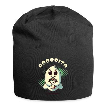 gruGespense with burrito for burrito lovers - Jersey Beanie - black - Front