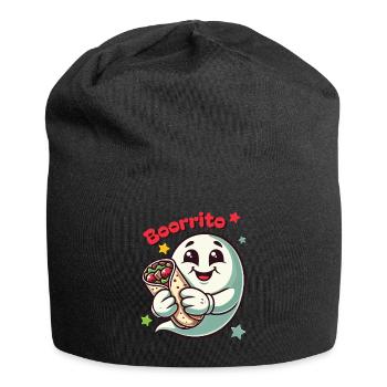 Boorrito Ghost for Burrito Fans - Jersey Beanie - black - Front