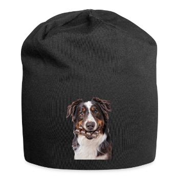 Berger australien - Bonnet en jersey - noir - Devant