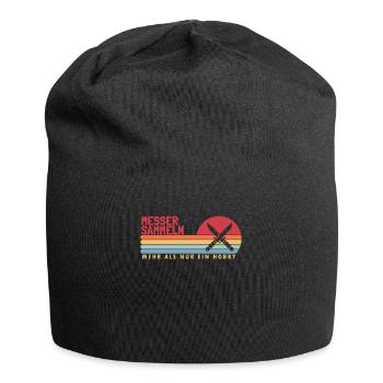 Messer Sammeln mehr als ein Hobby Lover Knife - Jersey-Beanie - Schwarz - Vorne