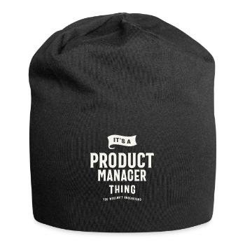 It’s a Product Manager Thing - Jersey Beanie - black - Front