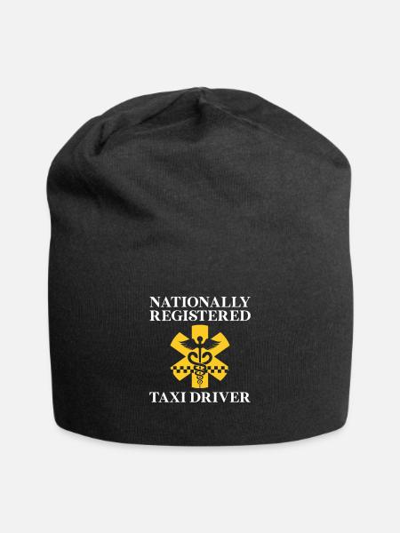 Taxi - Jersey-Beanie - Schwarz