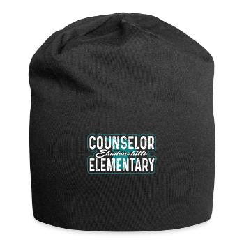 School Counselor Shadow Hills Elementary - Jersey Beanie - black - Front