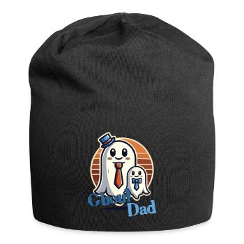 Ghoul Dad Funny Ghost Motif - Jersey Beanie - black - Front