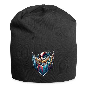 Parkour - Jersey-Beanie - Schwarz - Vorne