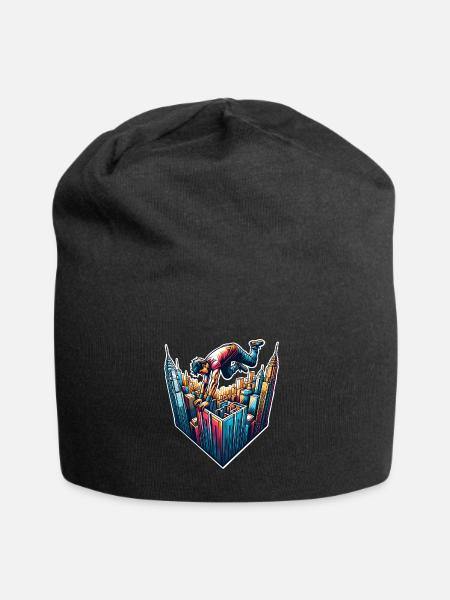 Parkour - Bonnet en jersey - noir