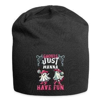 Les goules veulent juste s’amuser Ghost Party - Bonnet en jersey - noir - Devant
