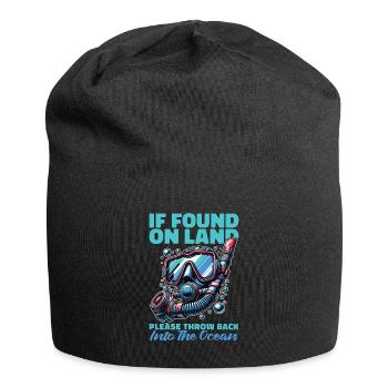 Snorkeling If Found On Land Please Scuba Diving - Jersey Beanie - black - Front