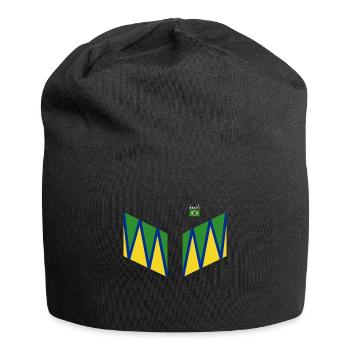 Brazil Brazil shirt Brazilian Rio de Janeirao - Jersey Beanie - black - Front