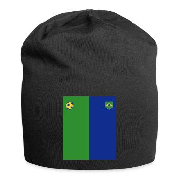 Brasilien Brazil shirt Brasilianer Rio de Janeirao - Jersey-Beanie - Schwarz - Vorne