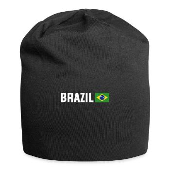 Brasilien Brazil shirt Brasilianer Rio de Janeirao - Jersey-Beanie - Schwarz - Vorne
