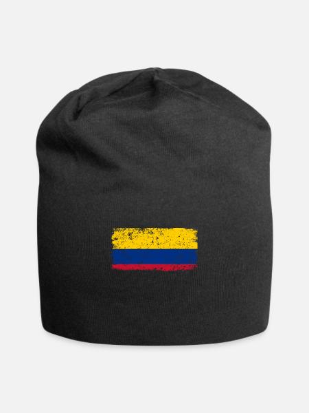 Colombie Colombie Medellín Vacances Bogota Cali - Bonnet en jersey - noir