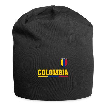Kolumbien Colombia Medellin Urlaub Bogota Cali - Jersey-Beanie - Schwarz - Vorne