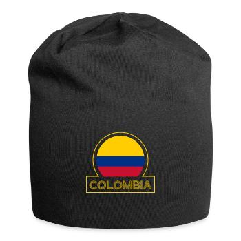 Kolumbien Colombia Medellin Urlaub Bogota Cali - Jersey-Beanie - Schwarz - Vorne