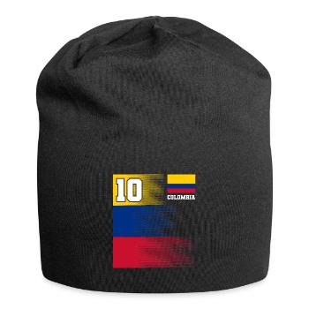 Colombie Colombie Medellín Vacances Bogota Cali - Bonnet en jersey - noir - Devant
