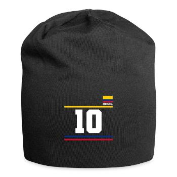 Kolumbien Colombia Medellin Urlaub Bogota Cali - Jersey-Beanie - Schwarz - Vorne