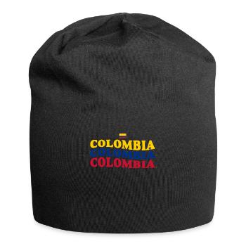 Kolumbien Colombia Medellin Urlaub Bogota Cali - Jersey-Beanie - Schwarz - Vorne