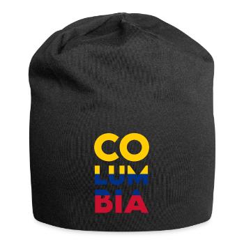 Kolumbien Colombia Medellin Urlaub Bogota Cali - Jersey-Beanie - Schwarz - Vorne