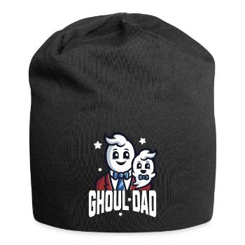 Papa goule pour les fans d’Halloween - Bonnet en jersey - noir - Devant