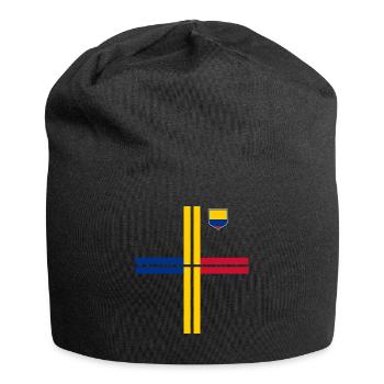 Kolumbien Colombia Medellin Urlaub Bogota Cali - Jersey-Beanie - Schwarz - Vorne