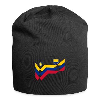 Kolumbien Colombia Medellin Urlaub Bogota Cali - Jersey-Beanie - Schwarz - Vorne