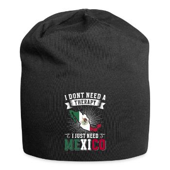 Mexico Mexico Mexican Gift Flag Football - Jersey Beanie - black - Front