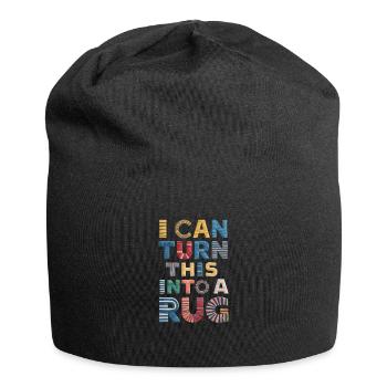 Diy Rug Funny Rug Tufting - Jersey Beanie - black - Front