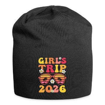 Voyage entre filles 2026 - Bonnet en jersey - noir - Devant
