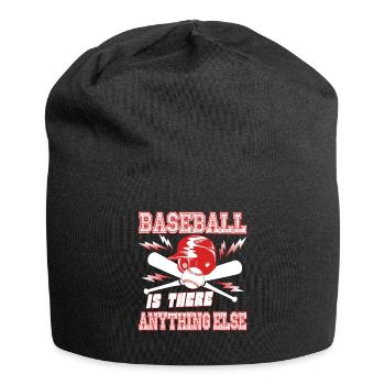Baseball Is There Anything Else - Jersey Beanie - black - Front