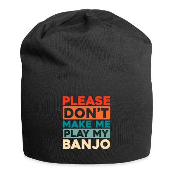 Banjo - Jersey-Beanie - Schwarz - Vorne