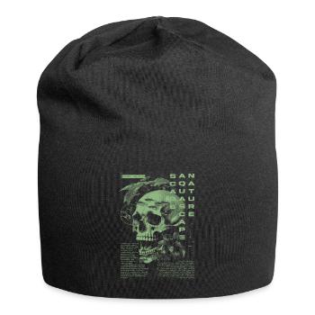 Aquascaping Modern Tropical Fish Keeper Aquarist - Jersey Beanie - black - Front