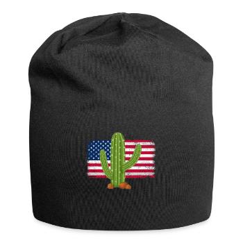 Mexico Mexico Mexican Gift Flag Football - Jersey Beanie - black - Front