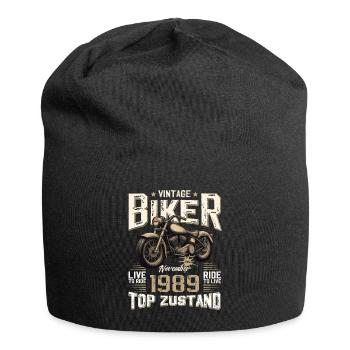 35ème anniversaire Motard Novembre 1989 Motard - Bonnet en jersey - noir - Devant
