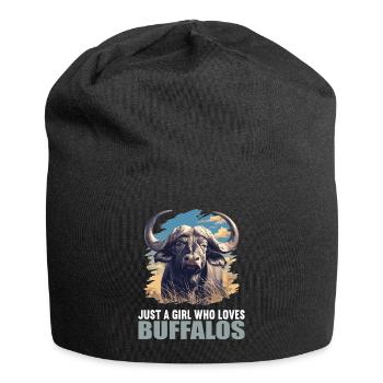 Buffalos Buffalo Büffel - Jersey Beanie - black - Front