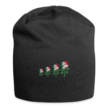 Mexique Mexique Cadeau mexicain Flag Football - Bonnet en jersey - noir - Devant