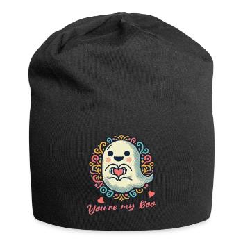luxureTu es mon boo fantôme amour - Bonnet en jersey - noir - Devant