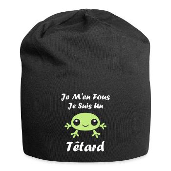 Têtard - Bonnet en jersey - noir - Devant